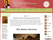 Tablet Screenshot of holytrinityraleigh.org